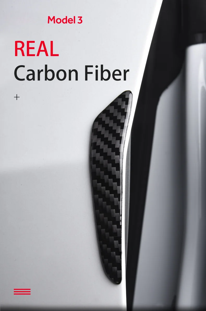 Carbon Fiber Buffer Trim Molding Protection Crash Bar Car Door Guard Bumper Edge Corner Strip Sticker For Tesla Model 3
Carbon Fiber Buffer Trim Molding Protection Crash Bar Car Door Guard Bumper Edge Corner Strip Sticker For Tesla Model 3