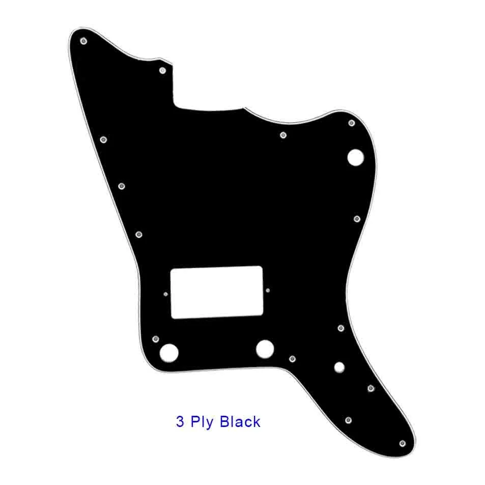 xinyue Customizeiont Pickguard - For MIJ Jazzmaster Guitar Pickguard With Bridge PAF Humbucker NO Upper Horn Holes
xinyue Customizeiont Pickguard - For MIJ Jazzmaster Guitar Pickguard With Bridge PAF Humbucker NO Upper Horn Holes