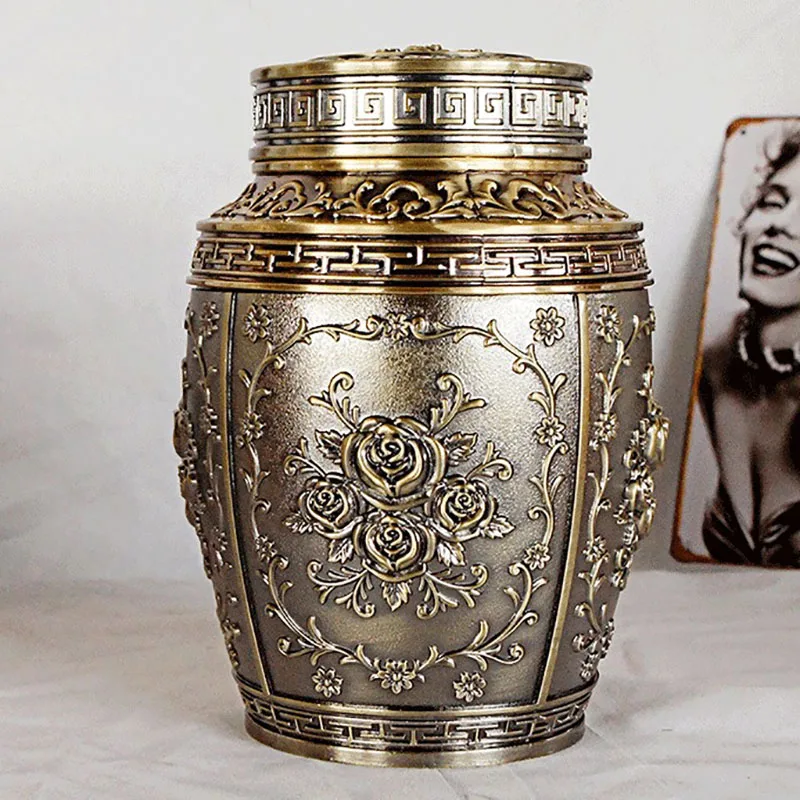 Metal Sealed Tank Pet Ashes Box Cremation Keepsake Anforas for Human Ashes Monuments and Funeral Casket Dog Ash Box Death Memory
Metal Sealed Tank Pet Ashes Box Cremation Keepsake Anforas for Human Ashes Monuments and Funeral Casket Dog Ash Box Death Memory