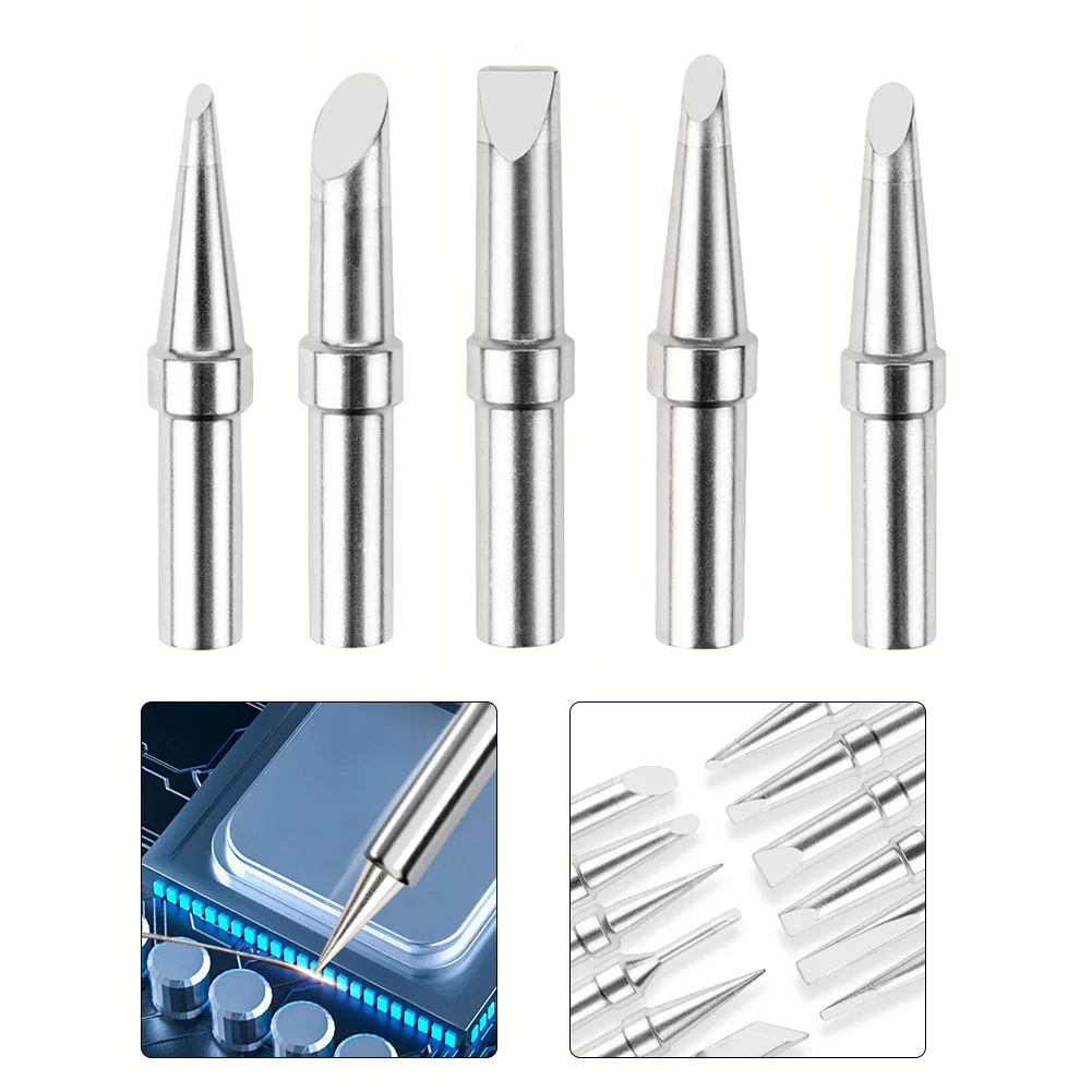 5Pcs Set Et Soldering Tip Suit Para Weller Replacement Iron Tips For Weller WE1010NA WESD51 WES50 51 For Power Tools
5Pcs Set Et Soldering Tip Suit Para Weller Replacement Iron Tips For Weller WE1010NA WESD51 WES50 51 For Power Tools