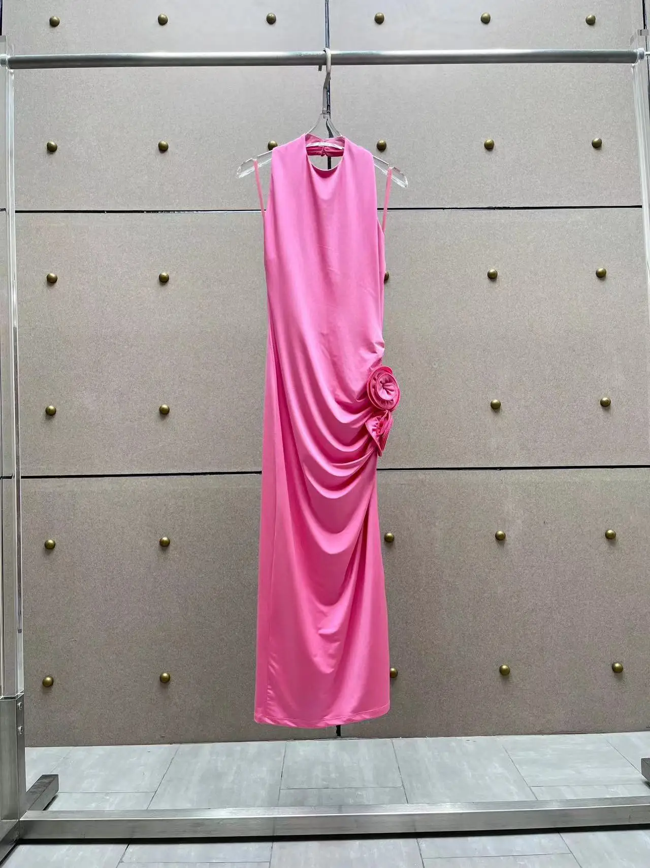 Fyion Women's Summer Runway Solid Long Backless Dresses 2023 New Elegant Pink Party Casual Sexy Para Mujer Boho Robe Dress
Fyion Women's Summer Runway Solid Long Backless Dresses 2023 New Elegant Pink Party Casual Sexy Para Mujer Boho Robe Dress