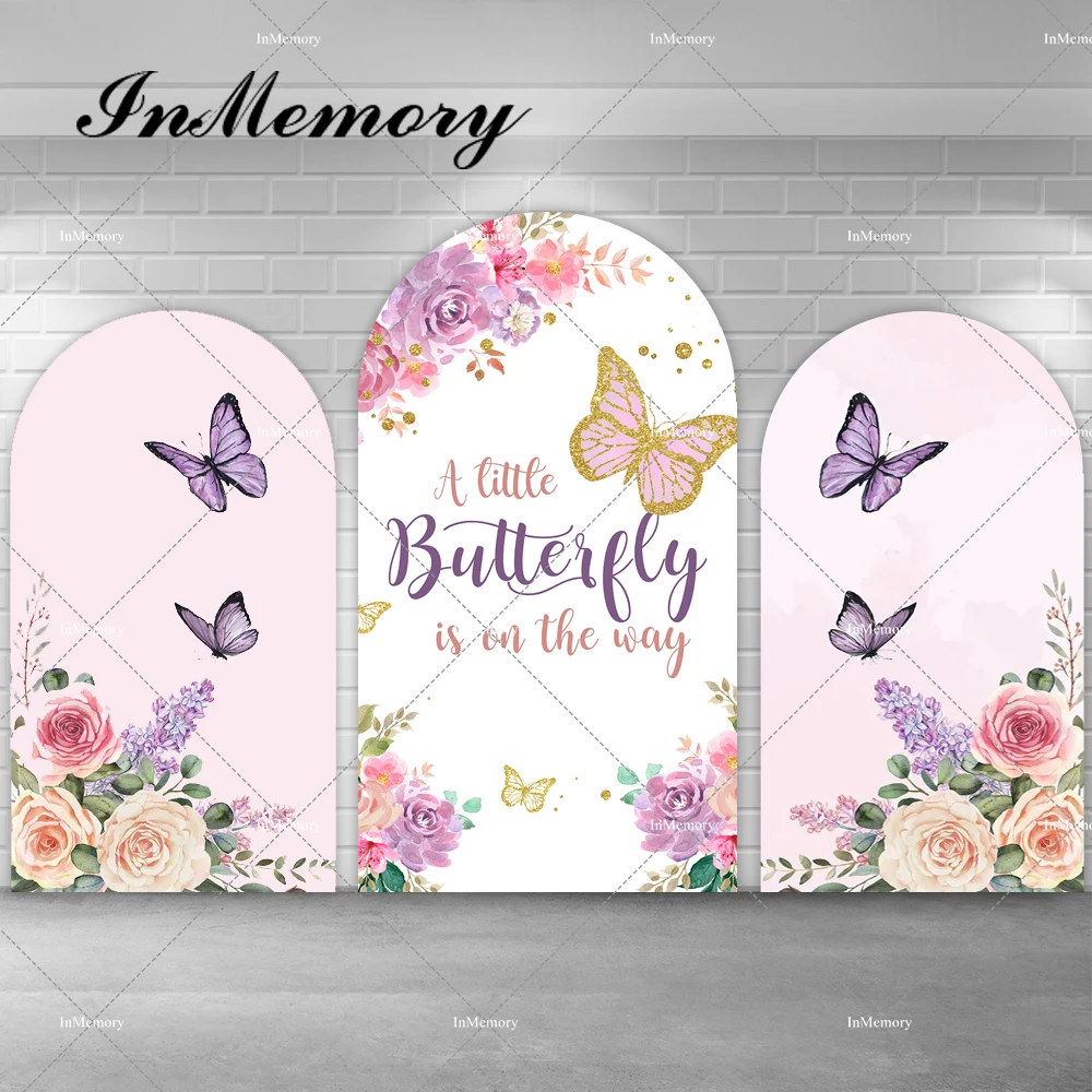Pink Flowers Butterfly Baby Shower Arch Backdrop Cover for Girls Newborn 1st Birthday Party Background Chiara Wall Banner
Pink Flowers Butterfly Baby Shower Arch Backdrop Cover for Girls Newborn 1st Birthday Party Background Chiara Wall Banner