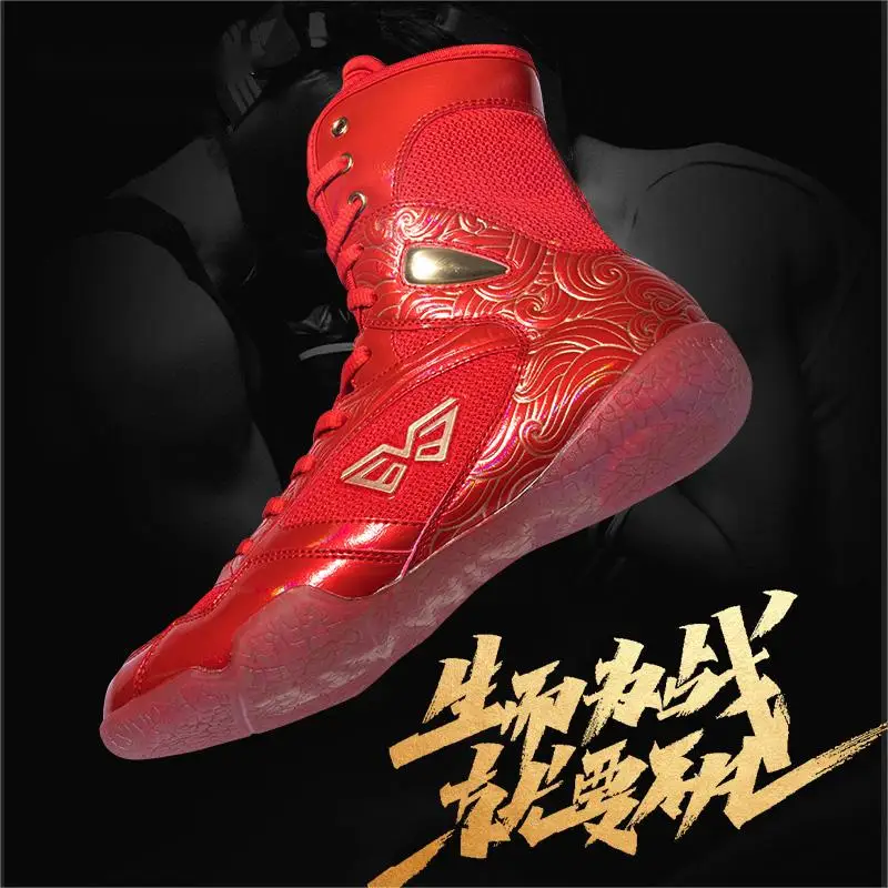 2023 New High Top Wrestling Shoes Big Size 38-46 Men Boxing Sneakers Breathable Boxing Training Boot Wrestling Fighting Shoes
2023 New High Top Wrestling Shoes Big Size 38-46 Men Boxing Sneakers Breathable Boxing Training Boot Wrestling Fighting Shoes