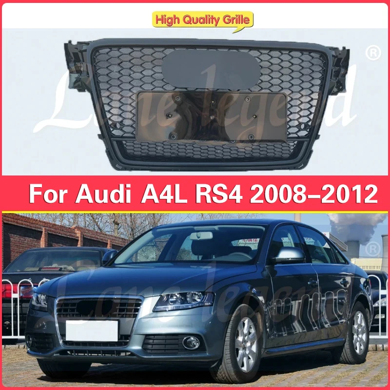 Perfect Match Front Hood Bumper Grille Racing Grill For RS4 Style Hex Mesh Honeycomb Hood Grill Black for Audi A4/A4L 2008-2012
Perfect Match Front Hood Bumper Grille Racing Grill For RS4 Style Hex Mesh Honeycomb Hood Grill Black for Audi A4/A4L 2008-2012