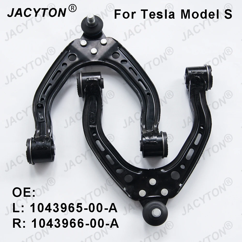 JACYTON Pair Front Suspension Upper Control Arm for Tesla Model S 1043965-00-A 6006532-00-A 1043966-00-A 6008930-00-A 1043965-00
JACYTON Pair Front Suspension Upper Control Arm for Tesla Model S 1043965-00-A 6006532-00-A 1043966-00-A 6008930-00-A 1043965-00