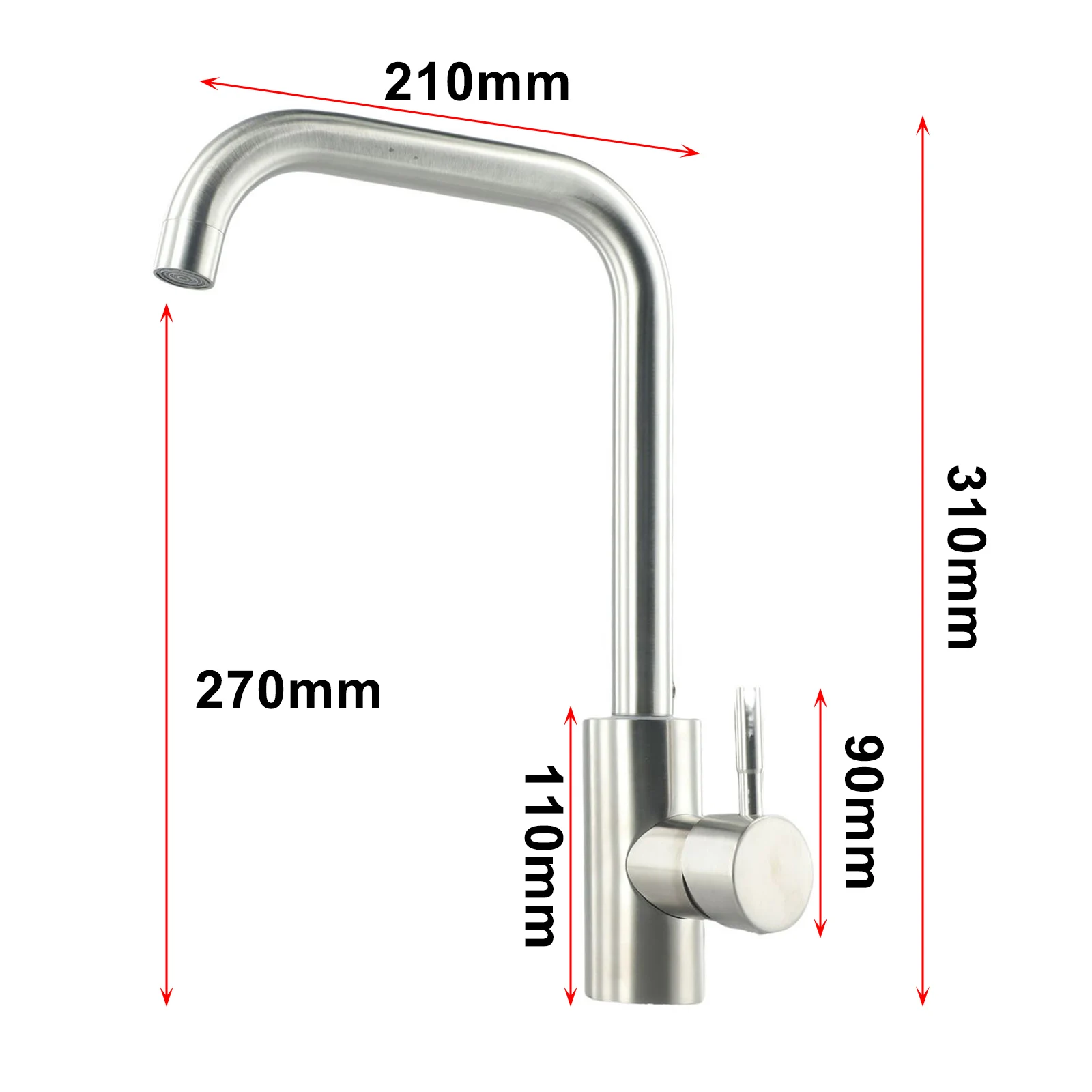 Sink Faucet Tap Kitchen Faucet 2 Holes Ceramic Valve Cold And Hot Mixer Tap Contemporary Single Handle Durable
Sink Faucet Tap Kitchen Faucet 2 Holes Ceramic Valve Cold And Hot Mixer Tap Contemporary Single Handle Durable