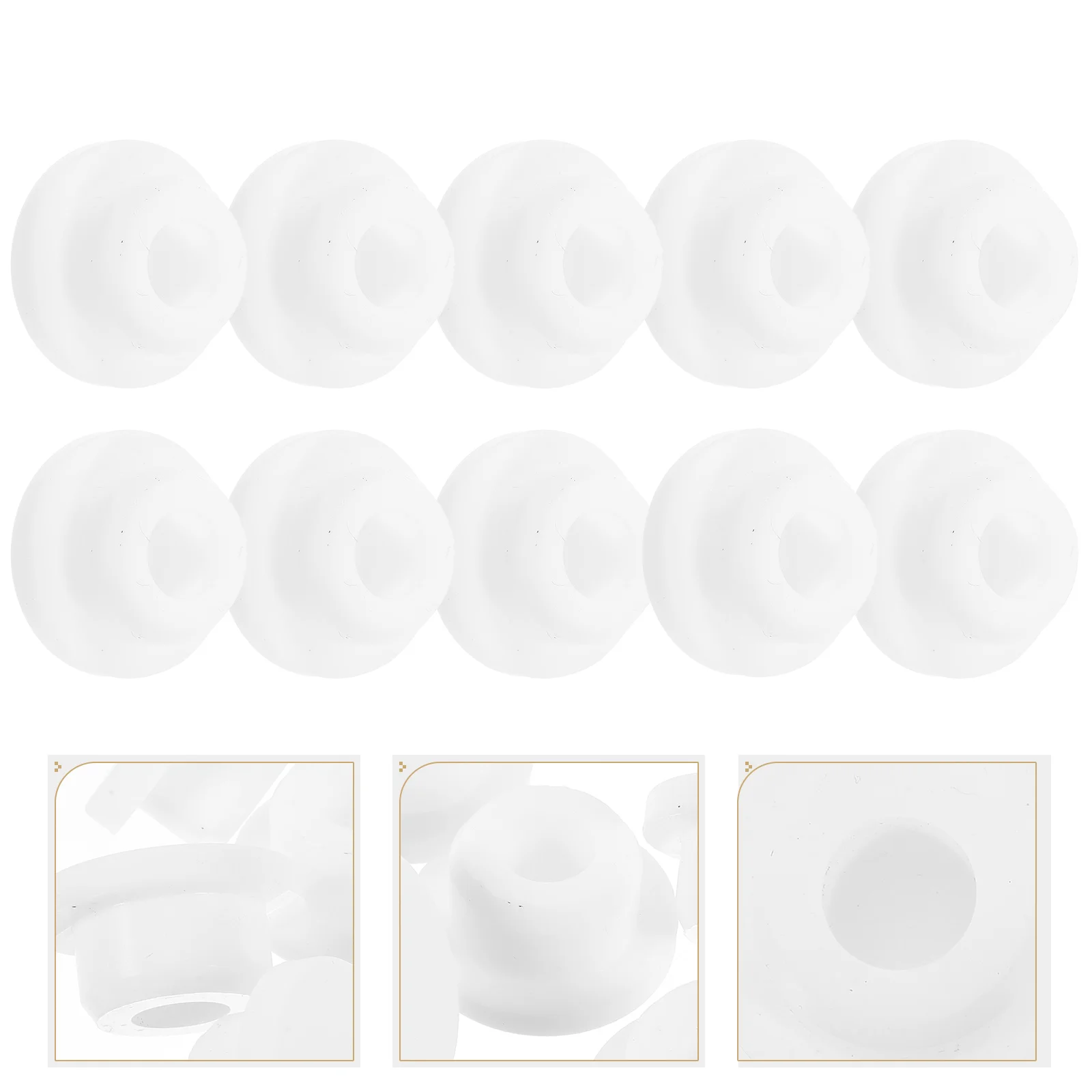 10 Pcs Washbasin Overflow Sealing Cover Side Hole Plug Bathroom Cabinet Sink Full Water Outlet Round (20mm) 10pcs
10 Pcs Washbasin Overflow Sealing Cover Side Hole Plug Bathroom Cabinet Sink Full Water Outlet Round (20mm) 10pcs