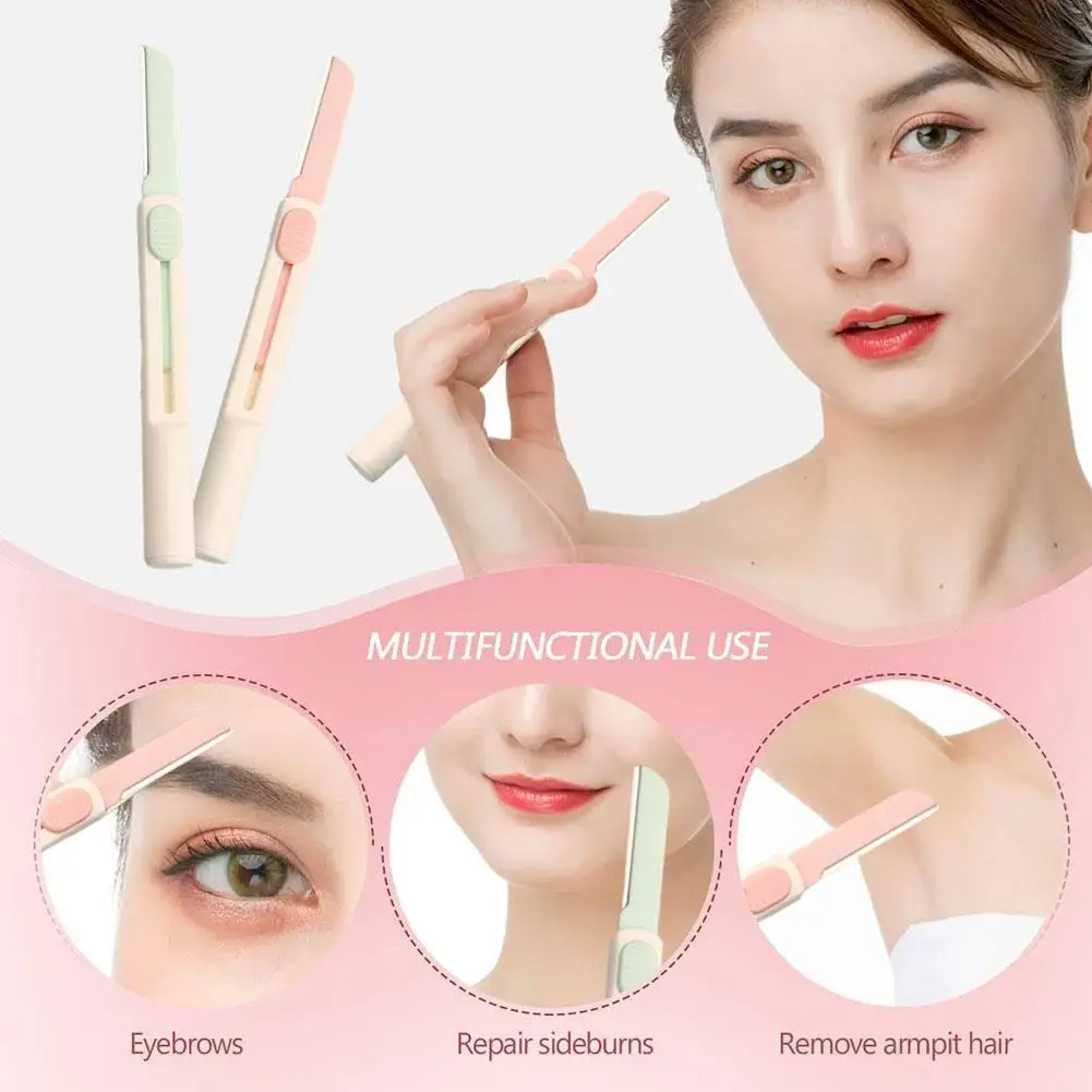 Hot Eyebrow Trimmer Eyebrow Razor Shaver Eye Brow Shaper Face Razor Facial Hair Remover For Women Makeup Tools L5B6
Hot Eyebrow Trimmer Eyebrow Razor Shaver Eye Brow Shaper Face Razor Facial Hair Remover For Women Makeup Tools L5B6