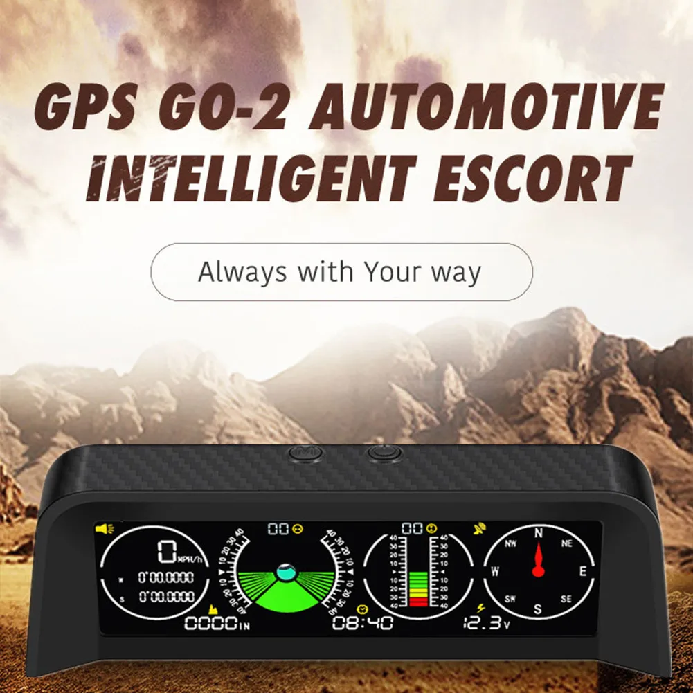 1pc X90 Smart GPS Multi-functional Horizontal Speedometer HUD To Monitor Tilt Angle/ Pitch-angle Over-speed Alarm 170*68*60mm
1pc X90 Smart GPS Multi-functional Horizontal Speedometer HUD To Monitor Tilt Angle/ Pitch-angle Over-speed Alarm 170*68*60mm