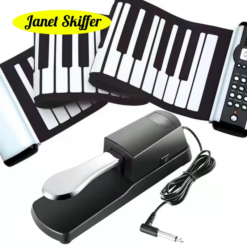 Electric Piano Electronic Organ Synthesizer Piano Keyboard Sustain Pedal Stable Non-Slip Sustain Damper Pedal Instrument Parts
Electric Piano Electronic Organ Synthesizer Piano Keyboard Sustain Pedal Stable Non-Slip Sustain Damper Pedal Instrument Parts