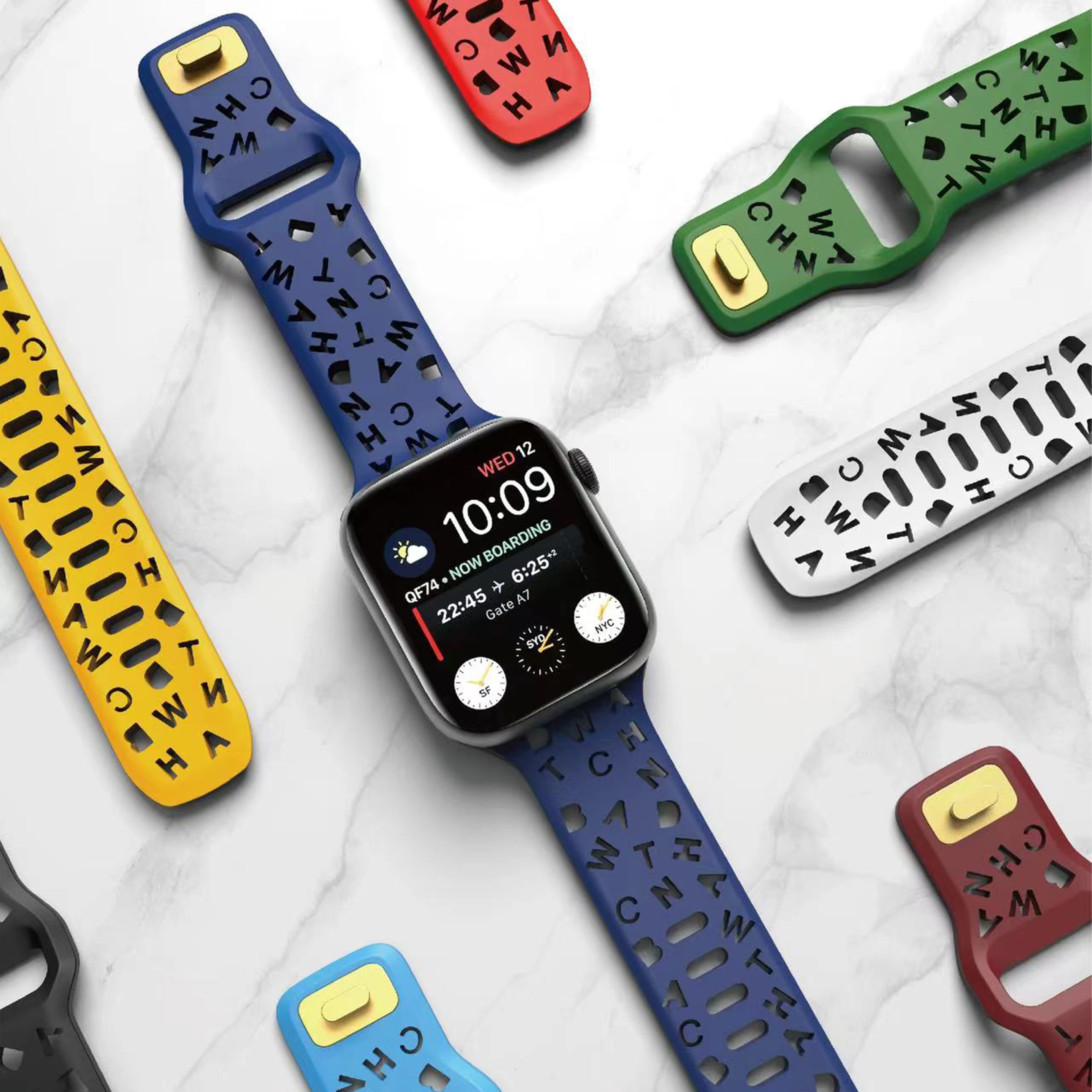 Ремешок спортивный из мягкого силикона для Apple Watch SE Series 44 мм 40 мм, резиновый браслет для смарт-часов iWatch 87654321 42 мм 38 мм
Ремешок спортивный из мягкого силикона для Apple Watch SE Series 44 мм 40 мм, резиновый браслет для смарт-часов iWatch 87654321 42 мм 38 мм