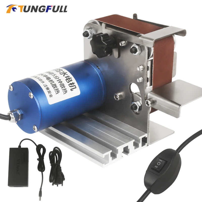 Mini Belt Sander DIY Polishing Grinding Machine Mini Electric Belt Machine 220V/110V Waterproof Belt Sander with 7 speed control 
Mini Belt Sander DIY Polishing Grinding Machine Mini Electric Belt Machine 220V/110V Waterproof Belt Sander with 7 speed control
