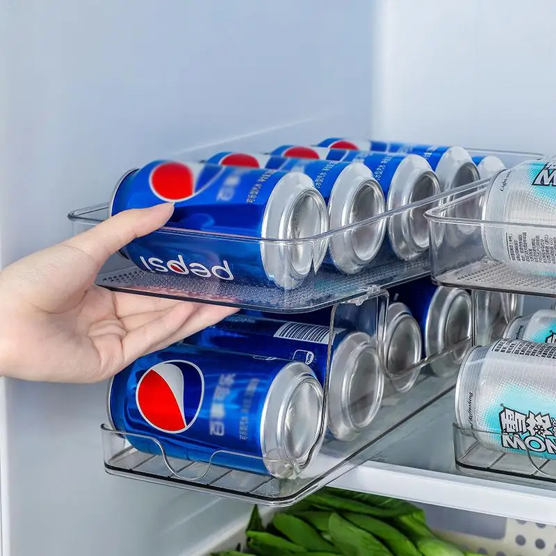 Refrigerator Organizer Bins Fridge Can Organizer Soda Can Dispenser Beverage Bottle Can Holder Automatic Roll-off Shelf Storage
Refrigerator Organizer Bins Fridge Can Organizer Soda Can Dispenser Beverage Bottle Can Holder Automatic Roll-off Shelf Storage