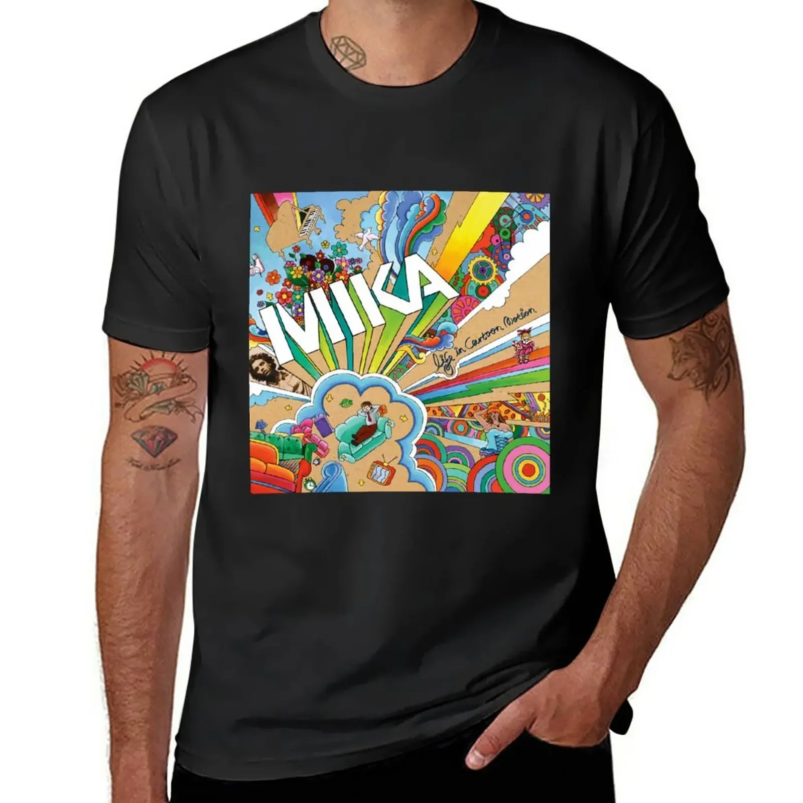 Mika life in cartoon motion T-Shirt anime clothes sports fans t shirts for men 
Mika life in cartoon motion T-Shirt anime clothes sports fans t shirts for men
