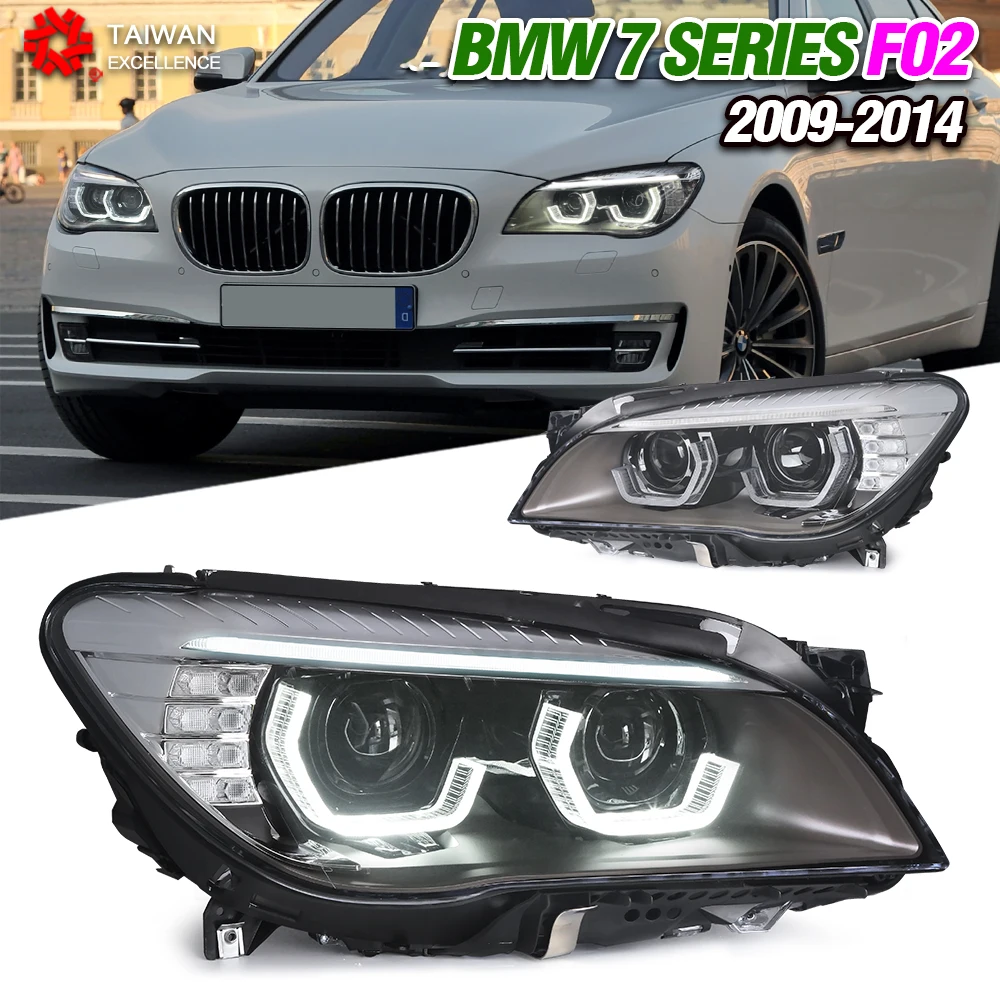 Передняя фара для BMW 7 серии F02 2009-2014 730i 740i 750i 760i, полностью коридорированная передняя фара автомобиля, автомобильные аксессуары 
Передняя фара для BMW 7 серии F02 2009-2014 730i 740i 750i 760i, полностью коридорированная передняя фара автомобиля, автомобильные аксессуары