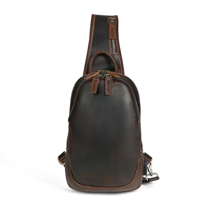 Chest Bags for Men Handbag Business Bag Male Outdoor Brief Casual Man Genuine Cow Leather Shoulder Phone Coin Card Waist Pack
Chest Bags for Men Handbag Business Bag Male Outdoor Brief Casual Man Genuine Cow Leather Shoulder Phone Coin Card Waist Pack