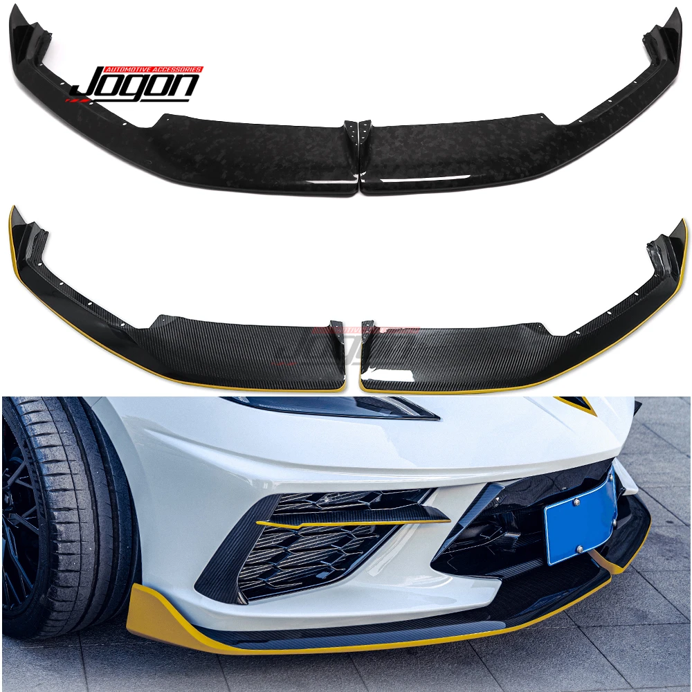 2X For Corvette C8 Stingray Sports Z51 Z06 2020-2023 Exterior Car Carbon Fiber Front Bumper Lower Lip Guard Splitter Cover Trim
2X For Corvette C8 Stingray Sports Z51 Z06 2020-2023 Exterior Car Carbon Fiber Front Bumper Lower Lip Guard Splitter Cover Trim