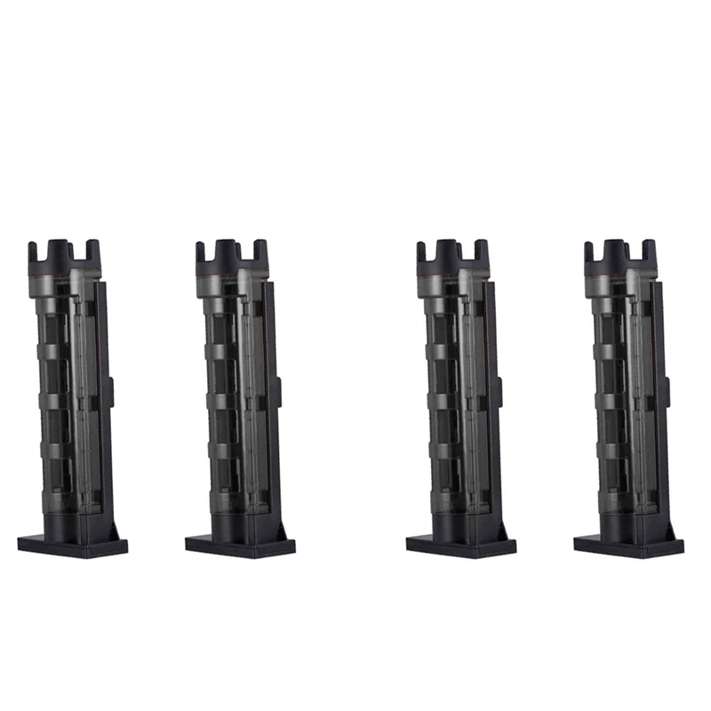 New 4X Fishing Rod Holder Raft Fishing Barrel Accessories Vertical Inserting Device For MEIHO Box Fishing Tackle-Black
New 4X Fishing Rod Holder Raft Fishing Barrel Accessories Vertical Inserting Device For MEIHO Box Fishing Tackle-Black