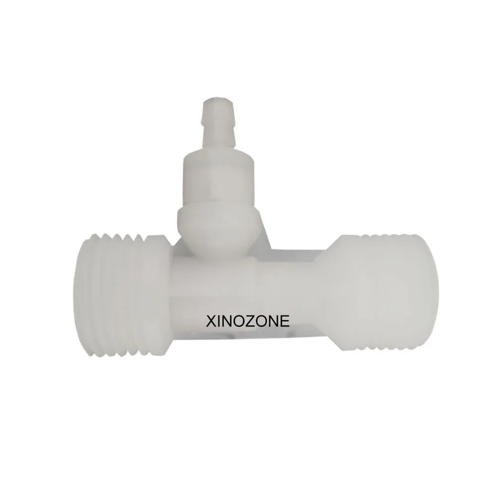 

1/2" Venturi jet/Water jet/Injector Mixer/Siphon valve/Soap Dispenser PVDF Material Venturi Suction liquid XinOzone