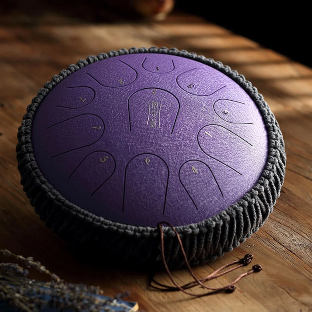 Steel Tongue Drum with Padded Drum Bag, A Pair of Mallets, Yoga Meditation, 11 Tone, 13 Inch, New,
Steel Tongue Drum with Padded Drum Bag, A Pair of Mallets, Yoga Meditation, 11 Tone, 13 Inch, New,