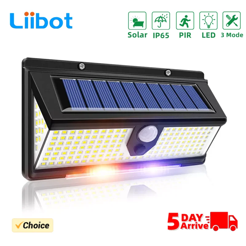 Outdoor Solar Lights 190 LED Solar Motion Sensor Lights 3 Lighting Modes Waterproof Function Solar Street Light Outdoor Lighting
Outdoor Solar Lights 190 LED Solar Motion Sensor Lights 3 Lighting Modes Waterproof Function Solar Street Light Outdoor Lighting