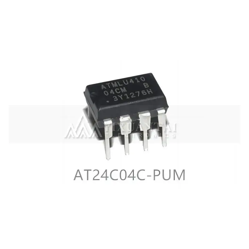 10pcs/Lot AT24C04C-PUM AT24C04C EEPROM Serial-I2C 4K-bit 512 X 8 1.8V/2.5V/3.3V/5V Automotive 8-Pin PDIP W Tube New
10pcs/Lot AT24C04C-PUM AT24C04C EEPROM Serial-I2C 4K-bit 512 X 8 1.8V/2.5V/3.3V/5V Automotive 8-Pin PDIP W Tube New