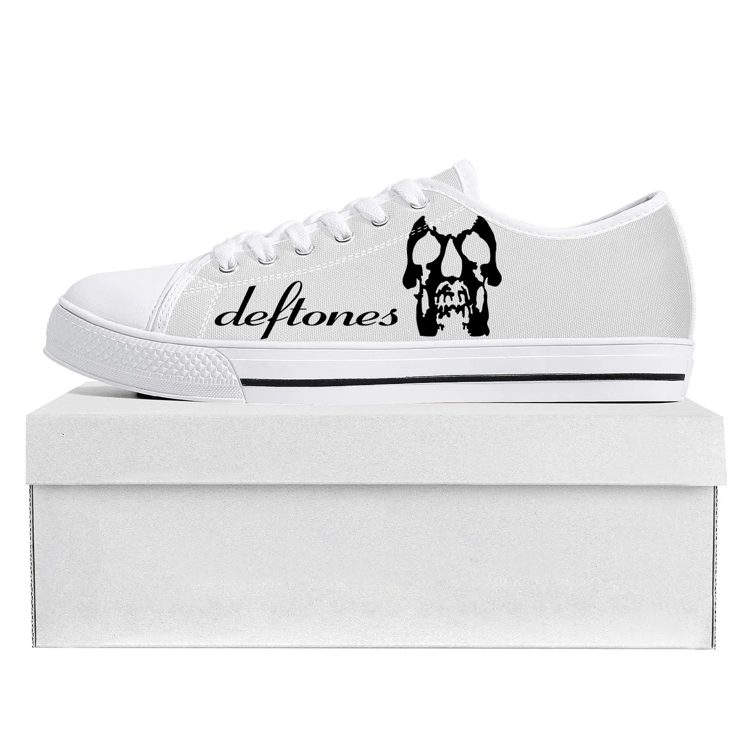 Deftones Rock Band Low Top High Quality Sneakers Mens Womens Teenager Canvas Skeleton Couple Shoes Pop Sneaker Custom Shoe
Deftones Rock Band Low Top High Quality Sneakers Mens Womens Teenager Canvas Skeleton Couple Shoes Pop Sneaker Custom Shoe