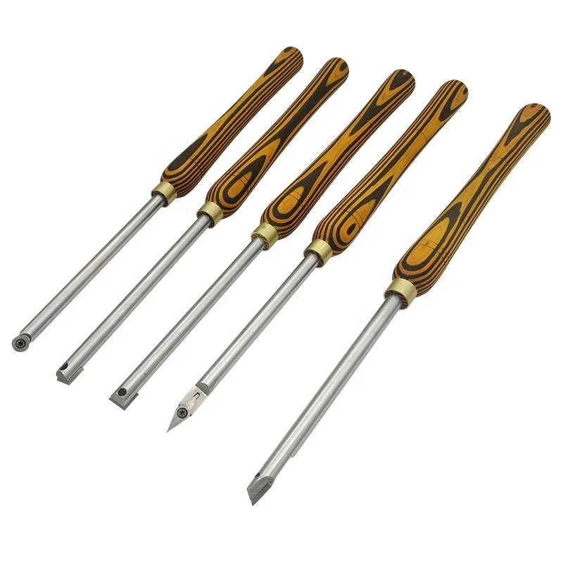 5 Piece Large Carbide Turning Tool Set Carbide /eliminate the need for sharpening of your turning tools /Technology wooden hand
5 Piece Large Carbide Turning Tool Set Carbide /eliminate the need for sharpening of your turning tools /Technology wooden hand
