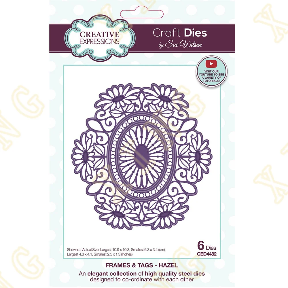 Frames & Tags Hazel 2024 New Arrival Cut Die Various Card Series Scrapbook Paper Craft Knife Mould Blade Punch Dies
Frames & Tags Hazel 2024 New Arrival Cut Die Various Card Series Scrapbook Paper Craft Knife Mould Blade Punch Dies