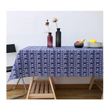 Cotton Tablecloths, Waterproof Table Covers Elephant Dark Blue Dining Table Coffee Table Deco
Cotton Tablecloths, Waterproof Table Covers Elephant Dark Blue Dining Table Coffee Table Deco