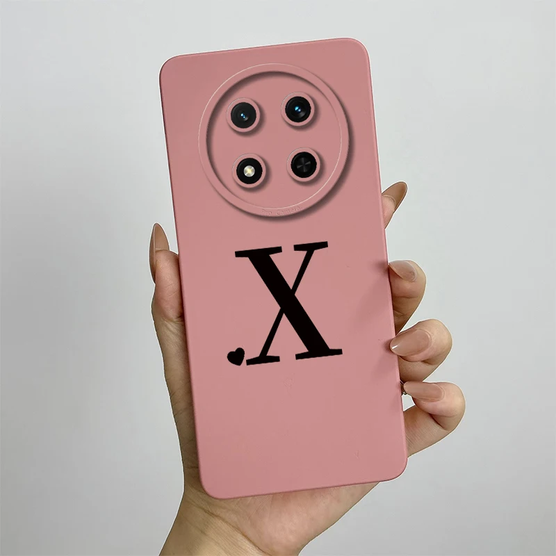 حافظة لهاتف Honor X9c حافظة هاتف Honor X9C 5G HonorX9c X 9c حافظات لطيفة بأحرف أولية مربعة من السيليكون غطاء خلفي للصدمات Fundas 151 حافظة لهاتف Honor X9c حافظة هاتف Honor X9C 5G HonorX9c X 9c حافظات لطيفة بأحرف أولية مربعة من السيليكون غطاء خلفي للصدمات Fundas