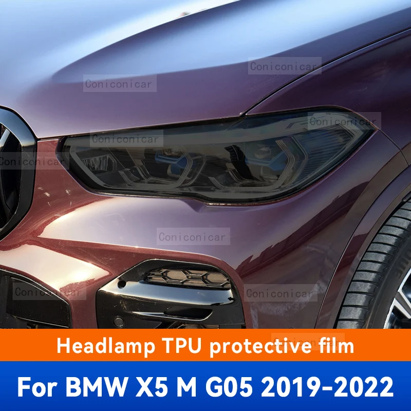 Для BMW X5 M G05 2019-2022, автомобильная фара, дымчатый черный цвет, внешняя фотография, изменение цвета, стикер, аксессуары
Для BMW X5 M G05 2019-2022, автомобильная фара, дымчатый черный цвет, внешняя фотография, изменение цвета, стикер, аксессуары