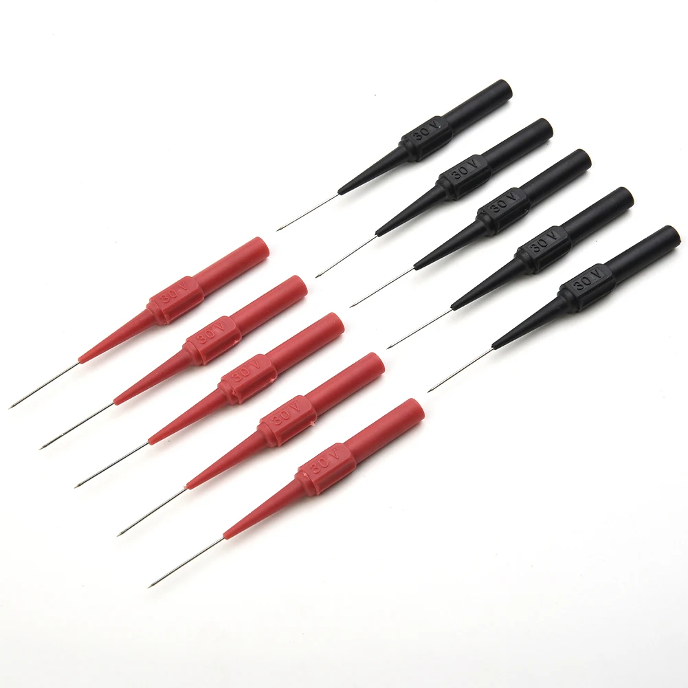 2/10pcs 1A 30V Insulation Piercing Needle Test Probe Digital Multimeter Test For Banana Plugs Post Tie Manipulating Probes Tools
2/10pcs 1A 30V Insulation Piercing Needle Test Probe Digital Multimeter Test For Banana Plugs Post Tie Manipulating Probes Tools