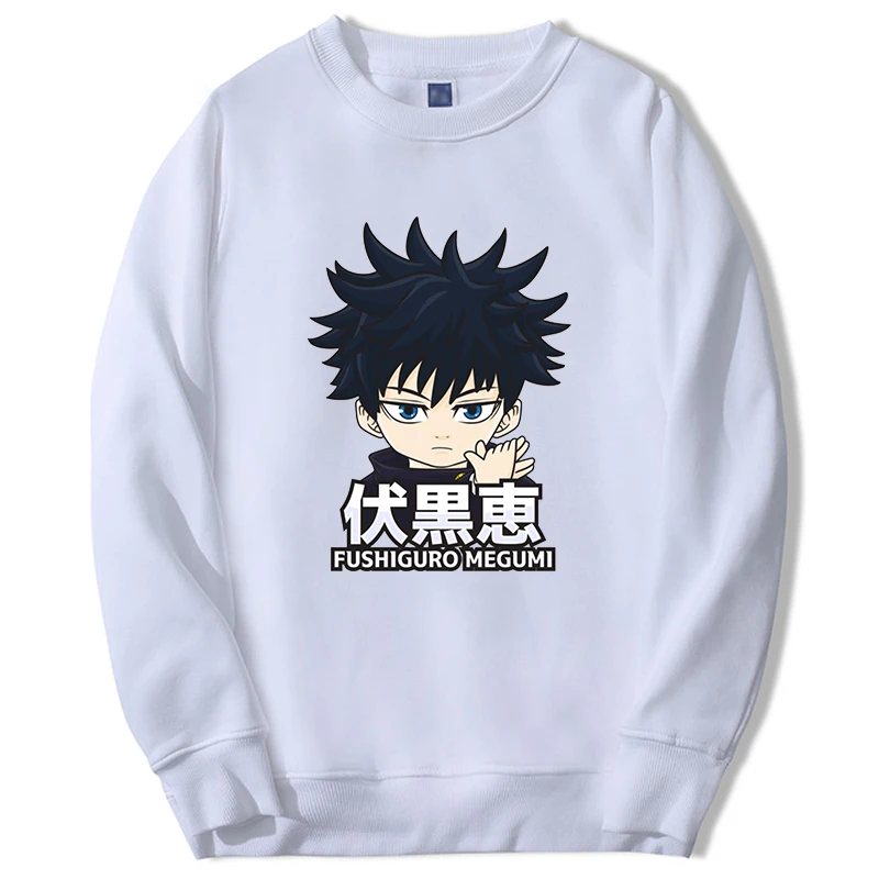 Jujutsu Kaisen Japan Hot Anime Sweatshirts Men Women Cute Fushiguro Megumi Hoodie Casual Long Sleeve New Streetwear Sudaderas
Jujutsu Kaisen Japan Hot Anime Sweatshirts Men Women Cute Fushiguro Megumi Hoodie Casual Long Sleeve New Streetwear Sudaderas
