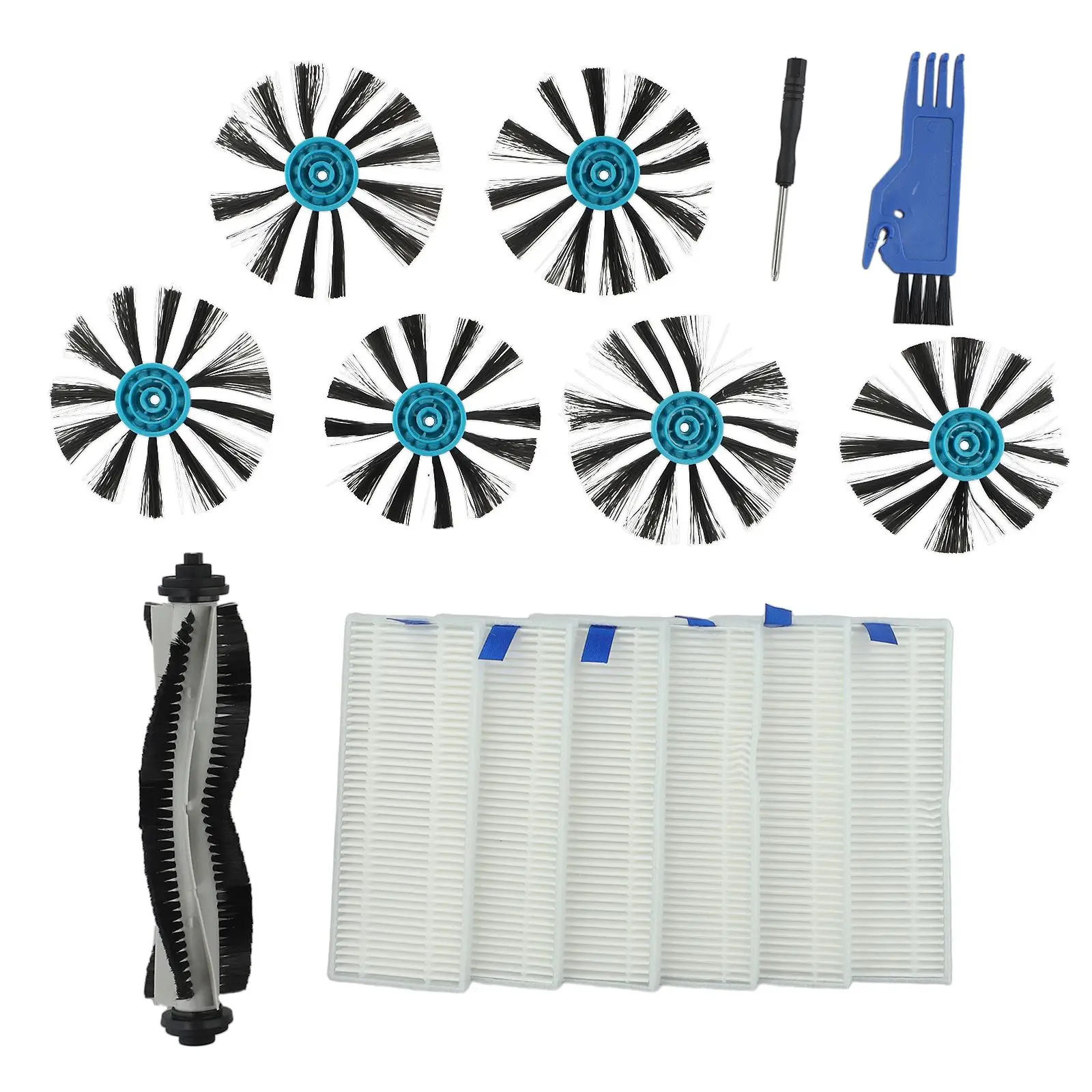 Vacuum Cleaner Replacement Kit For SpinWave Hard Floor Expert Wet Dry Robot For EV675 Robot Vacuum Accessory
Vacuum Cleaner Replacement Kit For SpinWave Hard Floor Expert Wet Dry Robot For EV675 Robot Vacuum Accessory