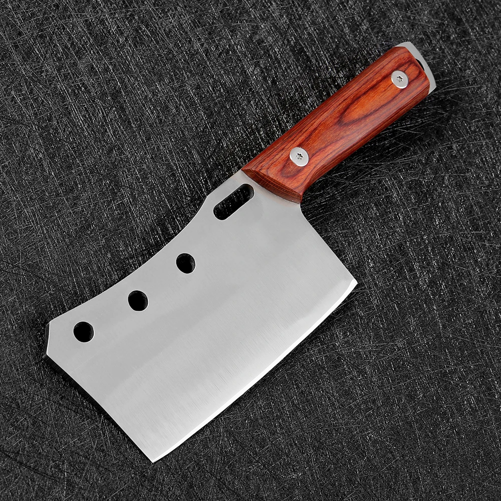 

Serbian Chef Knife Hand Forged Meat Cleaver High Carbon Steel Chopping Butcher Kitchen Knives with Full Tang Handle Ultra Sharp