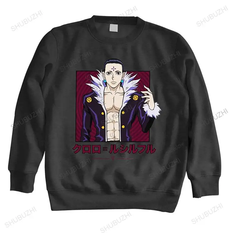 Classic HXH CHROLLO sweatshirt Men long sleeved Hunter x Hunter hoodies Loose Fit hoodie Manga Anime sweatshirts Top Clothes
Classic HXH CHROLLO sweatshirt Men long sleeved Hunter x Hunter hoodies Loose Fit hoodie Manga Anime sweatshirts Top Clothes