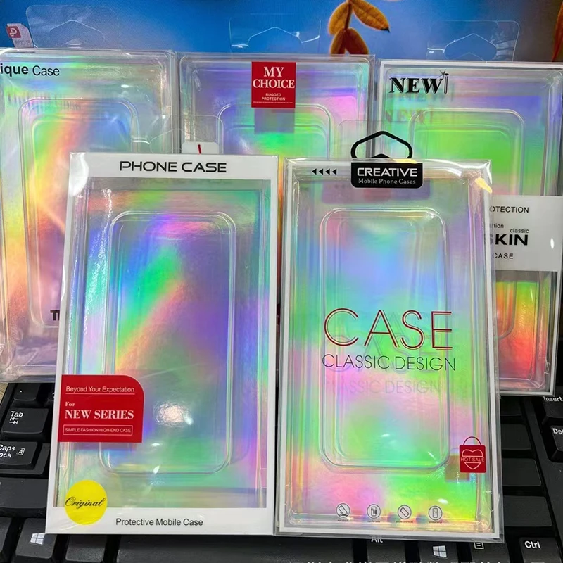 200pcs Holographic Box Retail Packaging Package for iPhone 14 13 Pro Samsung Mobile Phone Case Cover Large Size
200pcs Holographic Box Retail Packaging Package for iPhone 14 13 Pro Samsung Mobile Phone Case Cover Large Size