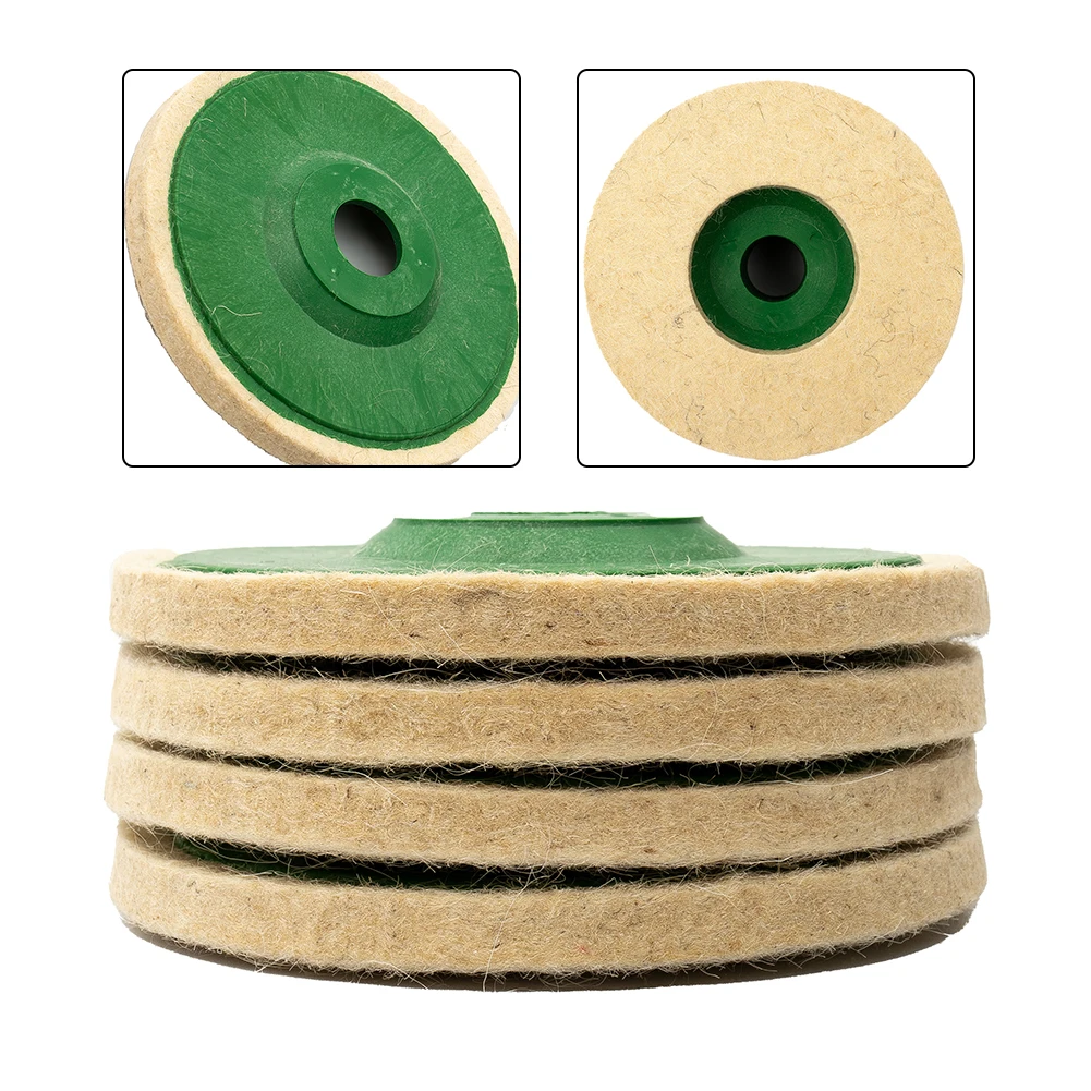 4Pcs 125mm Wool Buffing Grinder Wheel Felt Polishing Disc Pad Set Tool For Metal Marble Glass Ceramics Polishing Wheel
4Pcs 125mm Wool Buffing Grinder Wheel Felt Polishing Disc Pad Set Tool For Metal Marble Glass Ceramics Polishing Wheel