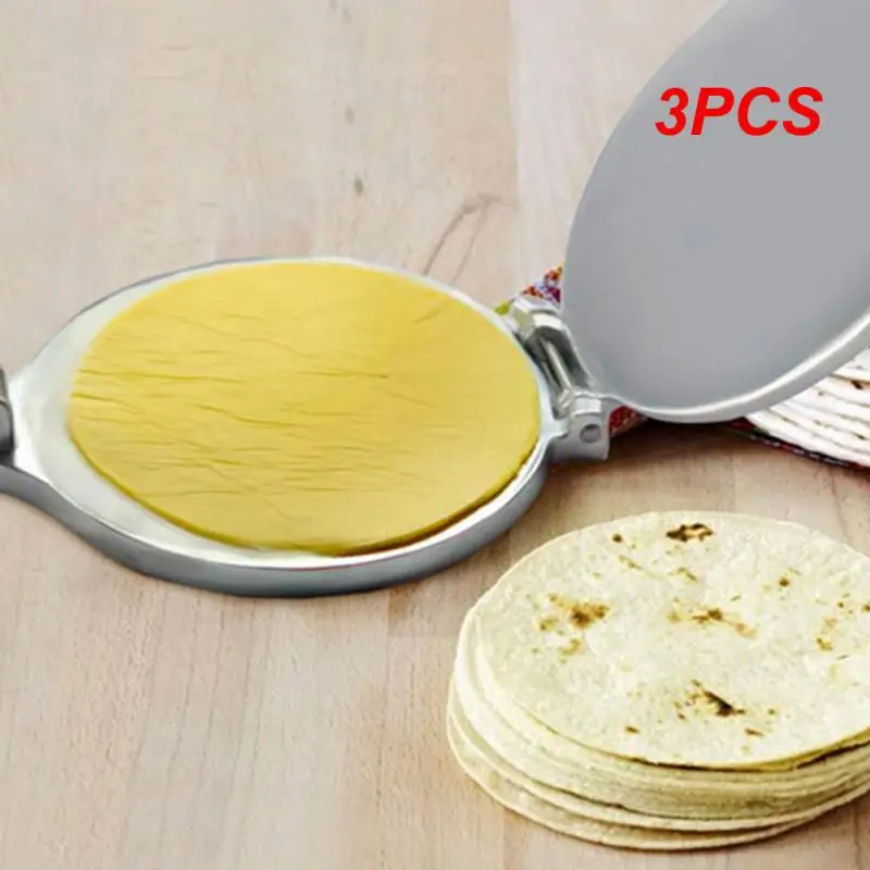 

3PCS Cake Tortilla Dough Press Steamed Bun Dumpling Skin Mould Pie Maker Kitchen Gadgets and Accessories