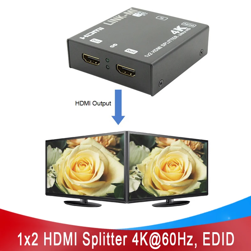 Двойной разветвитель HDMI 1x2, поддержка 4K60Hz YUV 4:2:0 HDCP EDID 15m HDMI 2,0 1 в 2 out UHD видео разветвитель
Двойной разветвитель HDMI 1x2, поддержка 4K60Hz YUV 4:2:0 HDCP EDID 15m HDMI 2,0 1 в 2 out UHD видео разветвитель