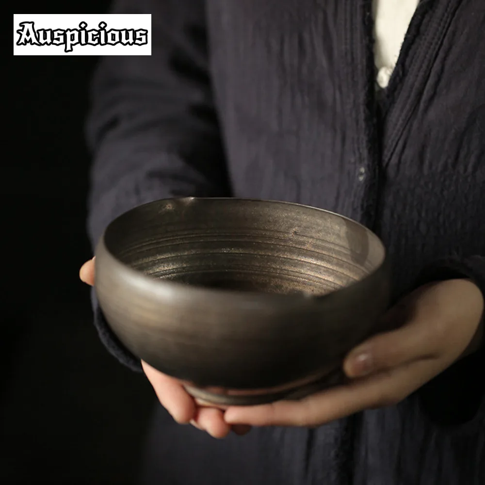 600ml Handmade Thin Tire Tea Wash Bowl Japanese Iron Glaze Jianshui Writing-brush Washer Chaxi Matcha Tea Accessories Decoration
600ml Handmade Thin Tire Tea Wash Bowl Japanese Iron Glaze Jianshui Writing-brush Washer Chaxi Matcha Tea Accessories Decoration
