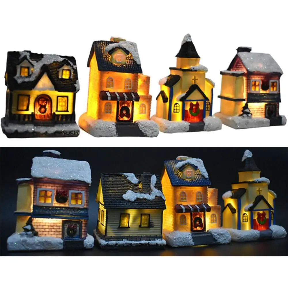 Creative Luminous House Ornament Mini Resin Houses Small Night Lights Xmas Kids Gifts Christmas Decor for Home New Year 2024
Creative Luminous House Ornament Mini Resin Houses Small Night Lights Xmas Kids Gifts Christmas Decor for Home New Year 2024