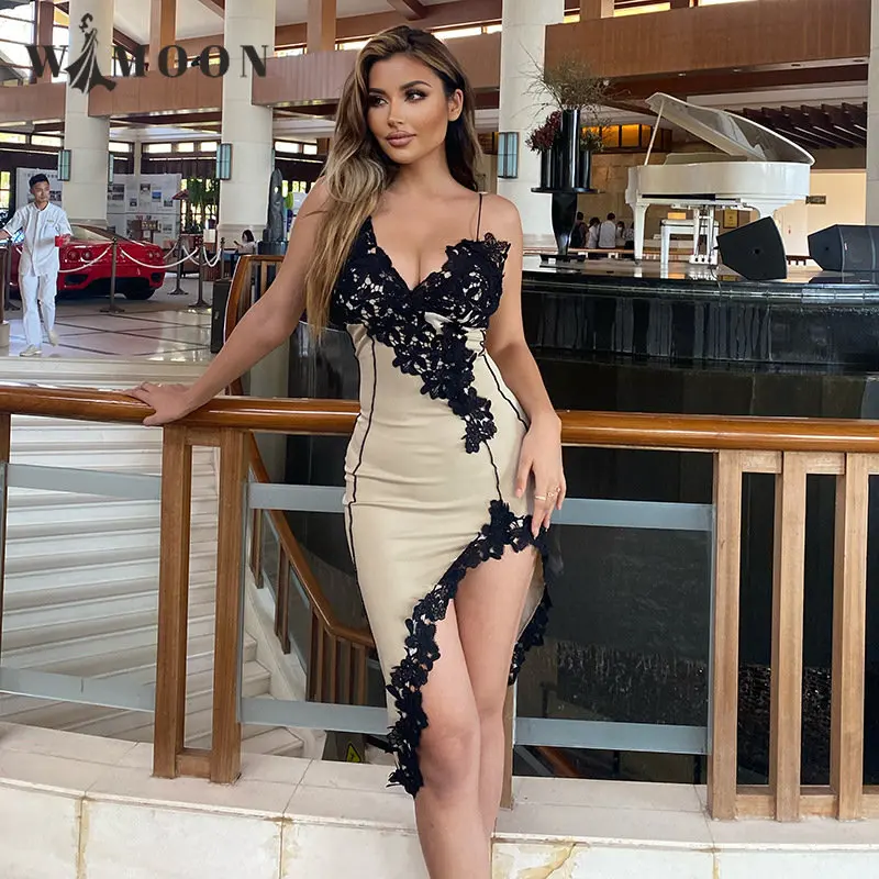 Asymmetrical Backless Strap Lace Midi Dress Women Sexy Deep V Neck Party Club Birthday Evening Bodycon 2023 Summer Slim Dresses
Asymmetrical Backless Strap Lace Midi Dress Women Sexy Deep V Neck Party Club Birthday Evening Bodycon 2023 Summer Slim Dresses