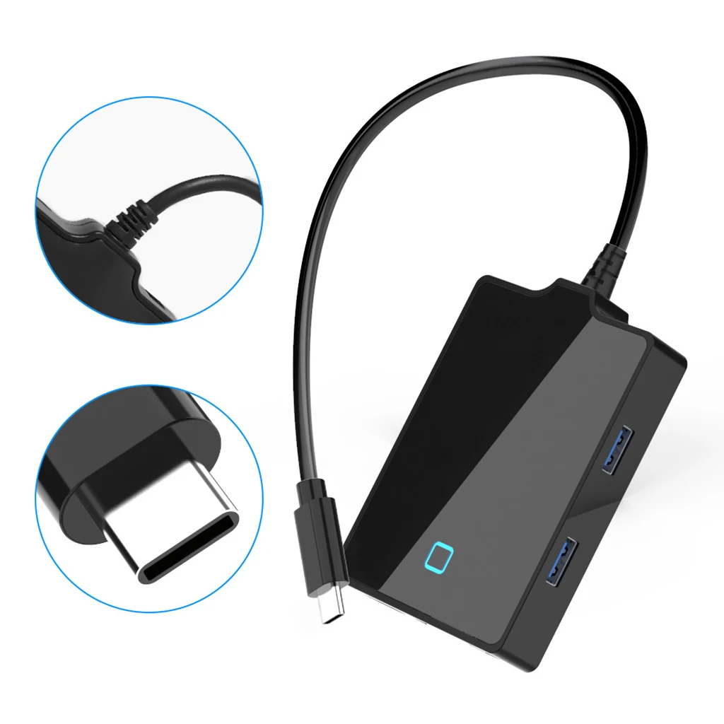 8 в 1, стандартная док-станция Type-C на VGA/ HDMI, 4K, 4K, 4x USB 3,0, 5 Гбит/с, аудиоразъем 3,5 мм для Windows, Mac, Android
8 в 1, стандартная док-станция Type-C на VGA/ HDMI, 4K, 4K, 4x USB 3,0, 5 Гбит/с, аудиоразъем 3,5 мм для Windows, Mac, Android