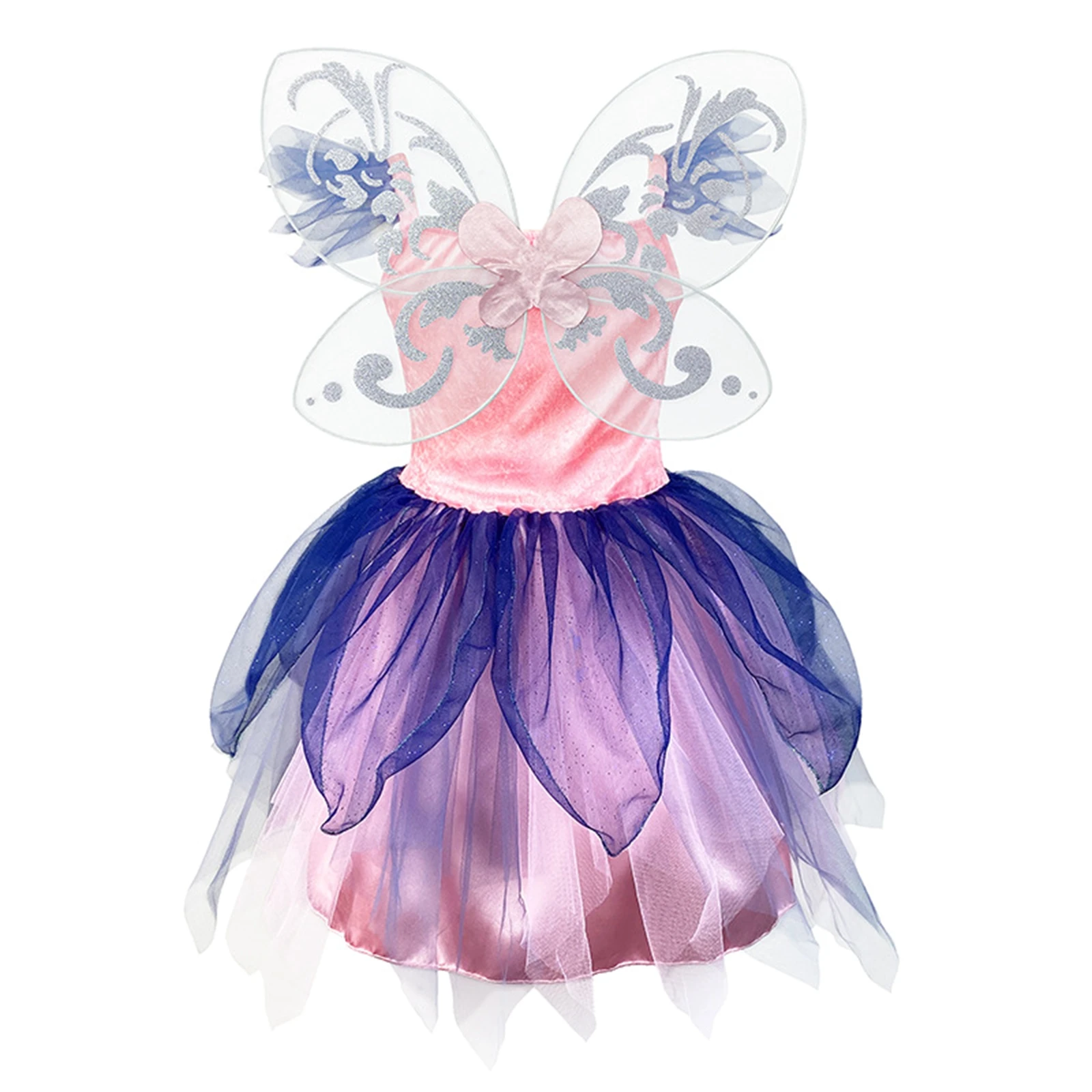 BeQeuewll Kids Girls Fairy Costume Flowers Mesh Tulle Dress with Wing and Cute Headband Set for Toddler Party Cosplay Outfit
BeQeuewll Kids Girls Fairy Costume Flowers Mesh Tulle Dress with Wing and Cute Headband Set for Toddler Party Cosplay Outfit