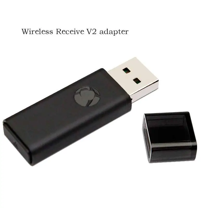 Фото Беспроводной USB-приемник для Xbox One адаптер ПК 2-го поколения Windows 10 ноутбуков
