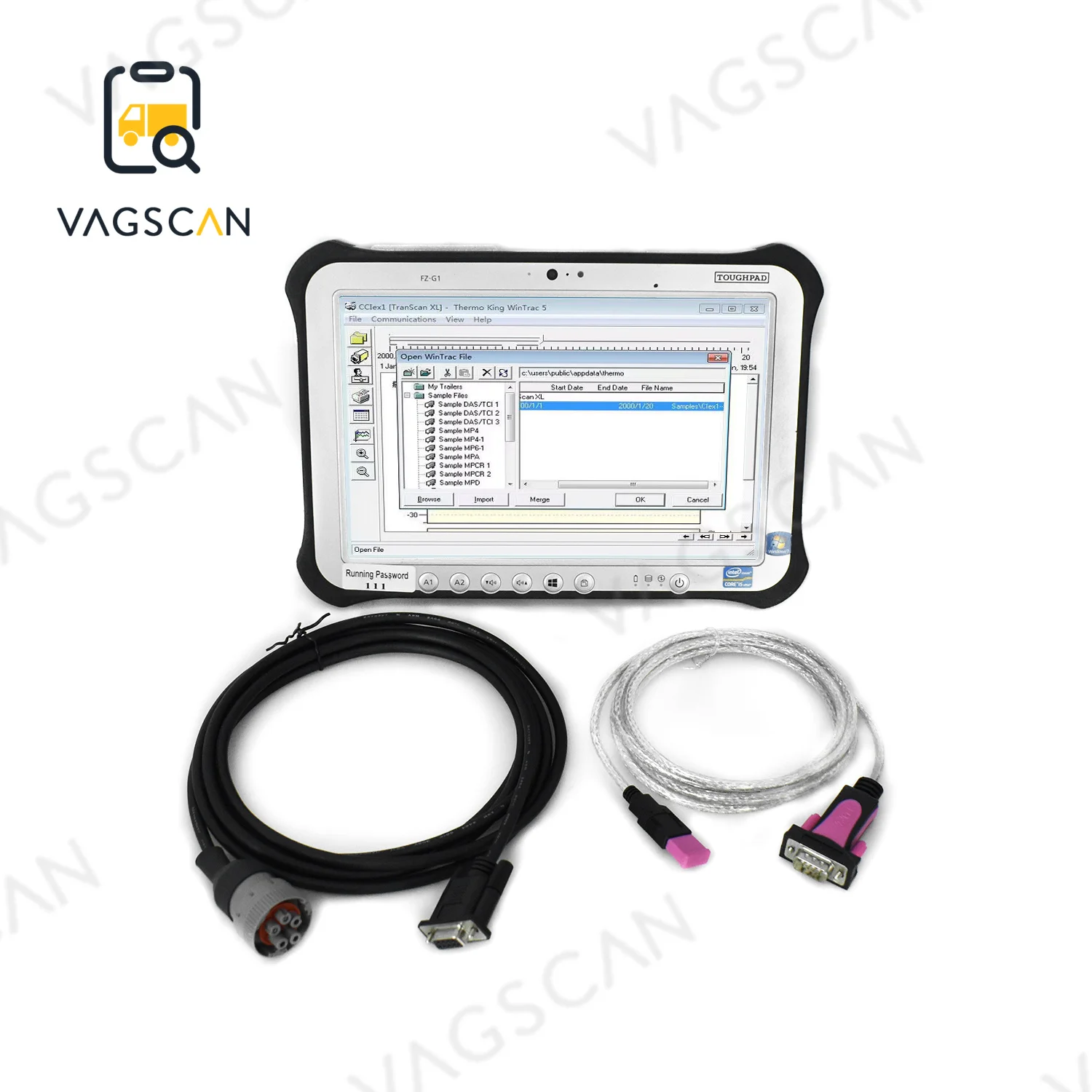 FZG1 tablet For Thermo King diagnostic tool WinTrac 5.7 Wintrac Thermo-King Diag Software Thermo King engine analyzer
FZG1 tablet For Thermo King diagnostic tool WinTrac 5.7 Wintrac Thermo-King Diag Software Thermo King engine analyzer