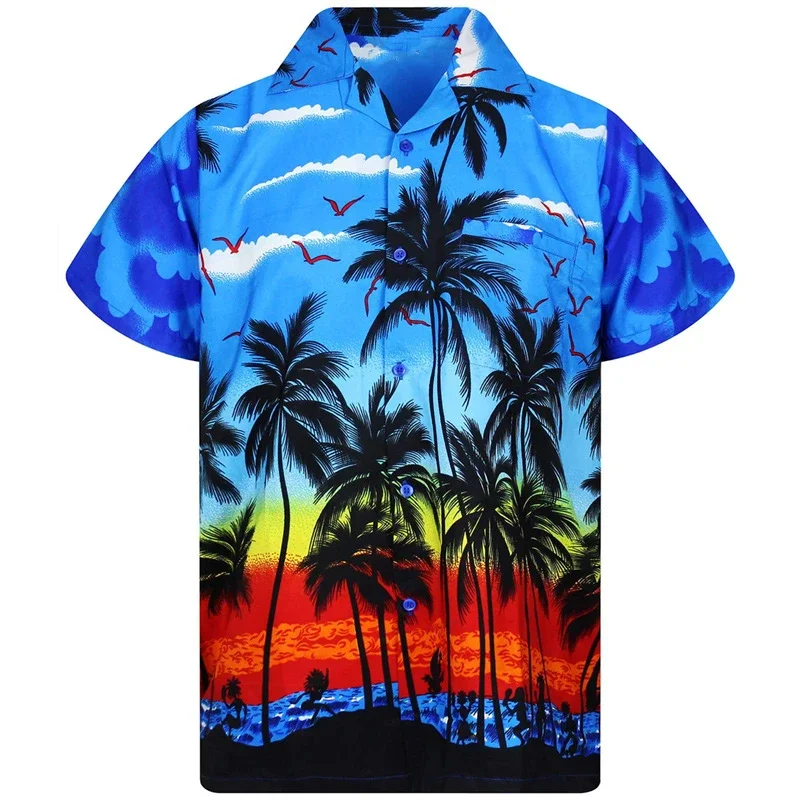 Men's shirt 2024 new style printed lapel short-sleeved Hawaiian vacation summer casual breathable street outdoor work daily
Men's shirt 2024 new style printed lapel short-sleeved Hawaiian vacation summer casual breathable street outdoor work daily