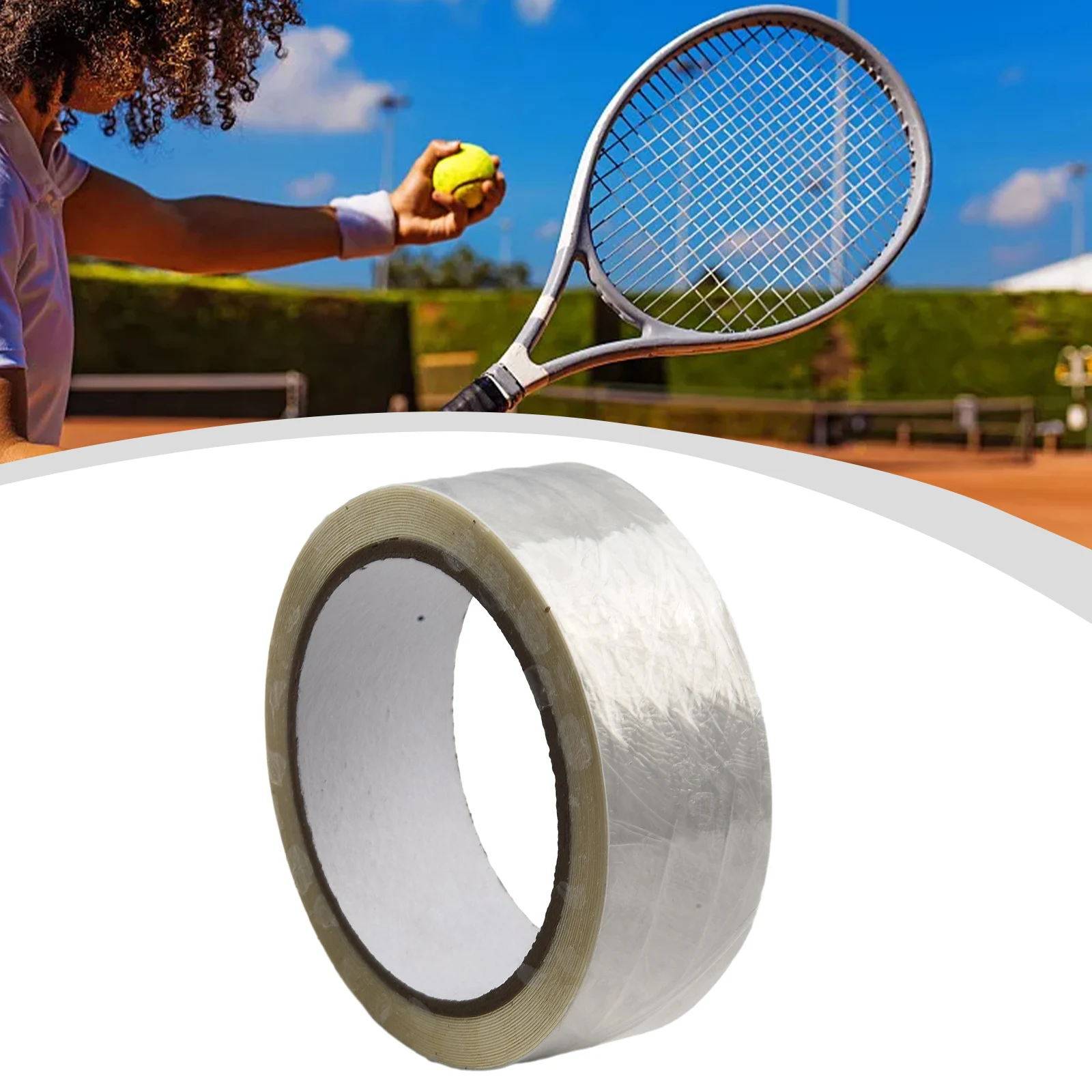 500cm TPU Transparent Tennis Racket Protective Sticker Paddle Head Protection Wet TPU Clear Tape Tennis Accessories
500cm TPU Transparent Tennis Racket Protective Sticker Paddle Head Protection Wet TPU Clear Tape Tennis Accessories